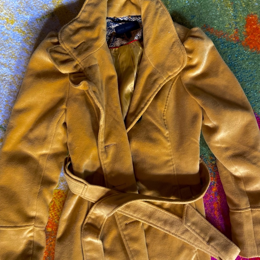 Steve Madden mustard colored jacket